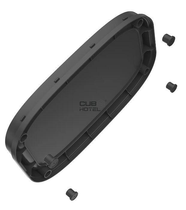 Papelera Abierta Inoxidable 10+10L EKO Oli Cube